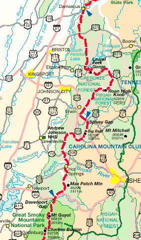 Appalachian Trail Planner